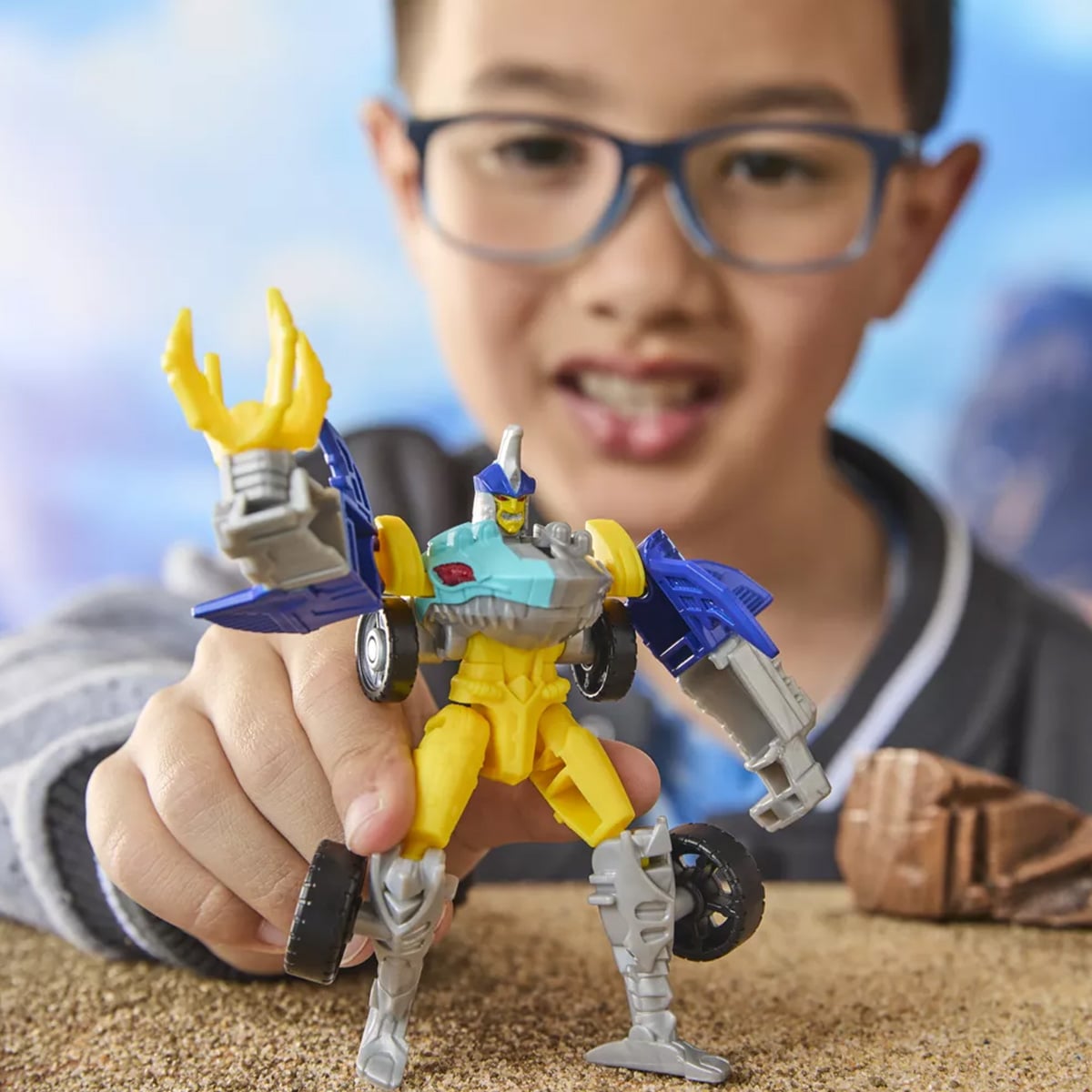 Hasbro-Transformers Cyberworld Sky-Byte Cyber Changers 10 CM - Image 5