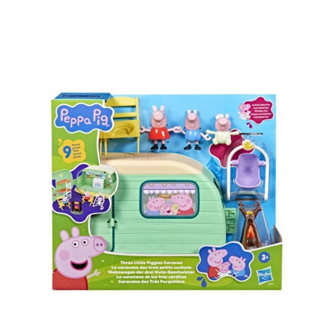 Hasbro-Peppa Pig Camper Caravan Vehicle Playsets