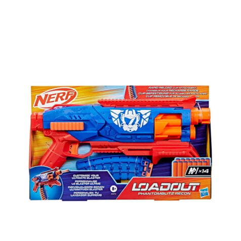 Hasbro-nerf Launcher Loadout Phantomblitz Recon 14 Darts