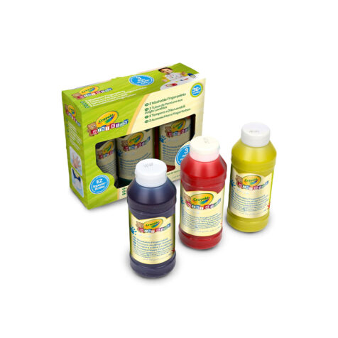 Crayola Mini Kids Washable Finger paints 1x3