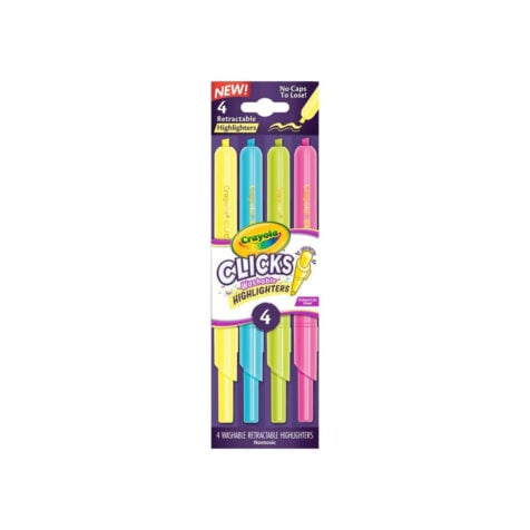 ნაკრები ფერადი მარკერების 1x4 Crayola