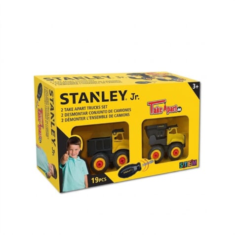 ასაწყობი სატვირთო მანქანების ნაკრები Take Apart Stanley Jr.