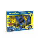 ასაწყობი სარბოლო მანქანა 2-1-ში Goodyear Take Apart Red Toolbox