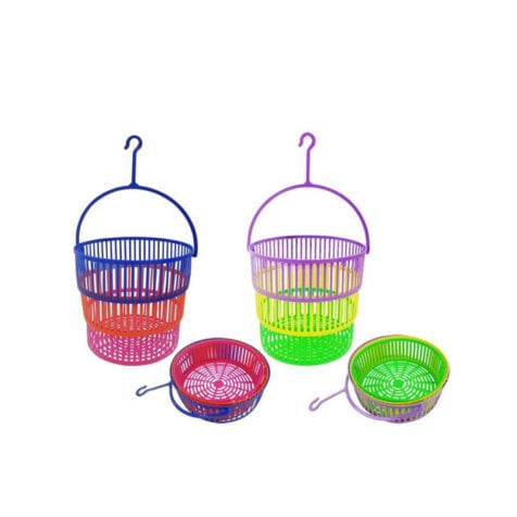 Kasaviva Foldable Pegs Basket 20x5 CM
