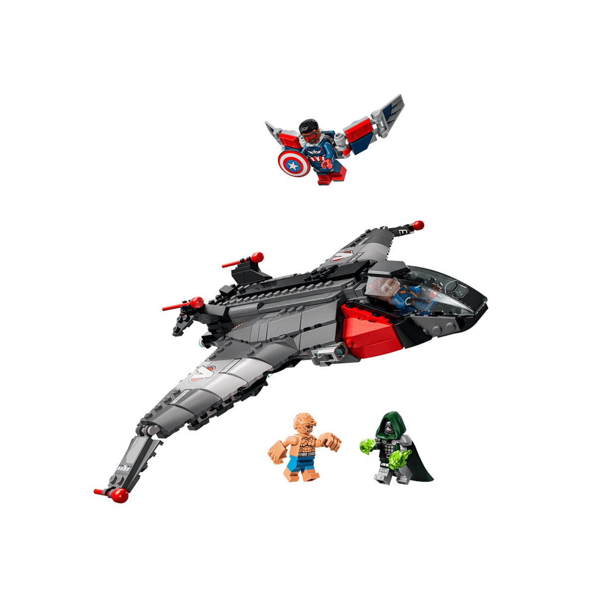 კუბიკები 433 ერთეული Avengers: Doomsday Quinjet Marvel Lego 76347 - Image 2