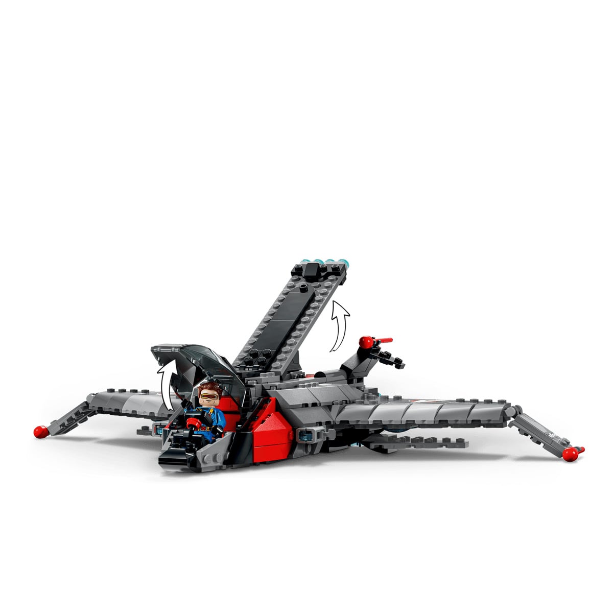 კუბიკები 433 ერთეული Avengers: Doomsday Quinjet Marvel Lego 76347 - Image 3