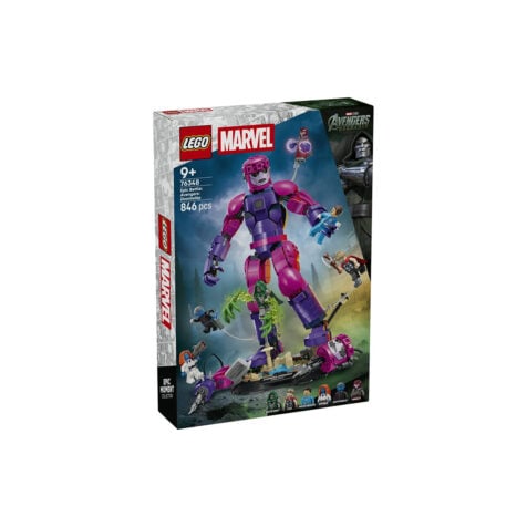 კუბიკები 846 ერთეული Epic Battle: Avengers: Doomsday Marvel Lego 76348