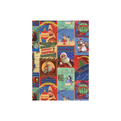 Saul Sadoch Christmas Gift Wrapping Paper 2×0.7 M