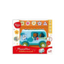 მუსიკალური ავტობუსი ქსილოფონით 19x12.5 სმ Benic Baby