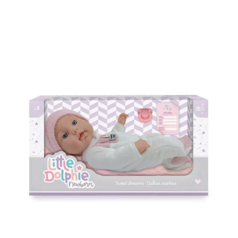 თოჯინა სამოსით სურნელოვანი 30 სმ Newborn Little Dolphie