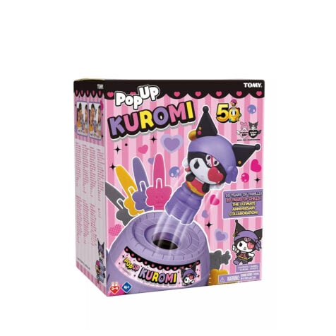 სათამაშო პერსონაჟის ფიგურით Kuromi Pop Up Tomy Toomies