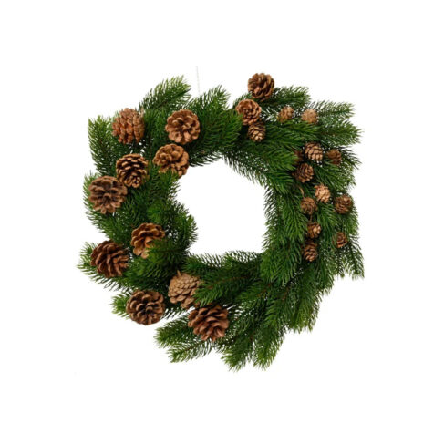 Kaemingk Christmas Wreath With Cones 40 CM