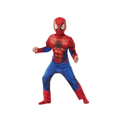 საკარნავალო ფორმა ნიღბით ზომა M Spider Man Rubie’s