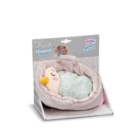 რბილი სათამაშო იხვი მუსიკალური 18 სმ Baby Born Zapf Creation