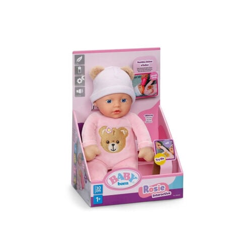თოჯინა ინტერაქტიული საკვები ბოთლით 30 სმ Baby Born Zapf Creation