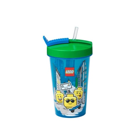 ჭიქა საწრუპით 0.5 ლ Iconic Mugs & Water Bottles Lego