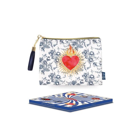 აქსესუარების ჩანთა 27x20 სმ Heart Icons Pozzi Milano