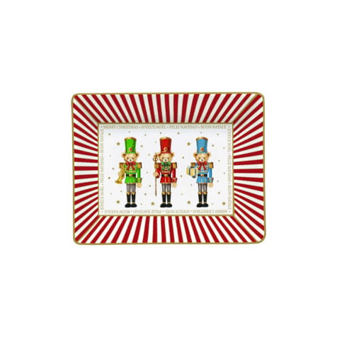 Easy Life Christmas Serving Plate 14x11 CM