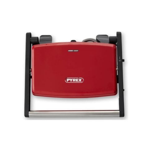 სენდვიჩის აპარატი წითელი 1500W SB-292 Pyrex