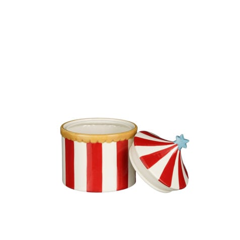 Edelman Christmas Storage Pot Circus 18x15 CM
