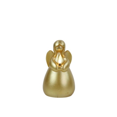 Edelman Christmas Decorative Candle Angel With Led 8.5x14.5 CM