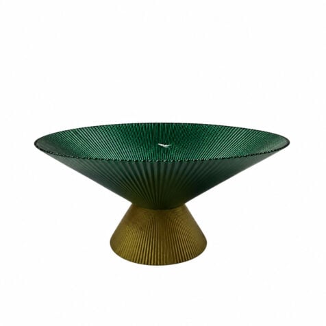 Mercury Christmas Centerpiece Glass 27x13.5CM