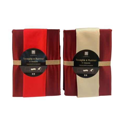 Mercury Christmas Tablecloth With Runner 140x240 CM/33x240 CM