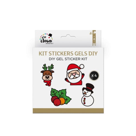 P'tit Clown DIY Christmas Gel Sticker Kit