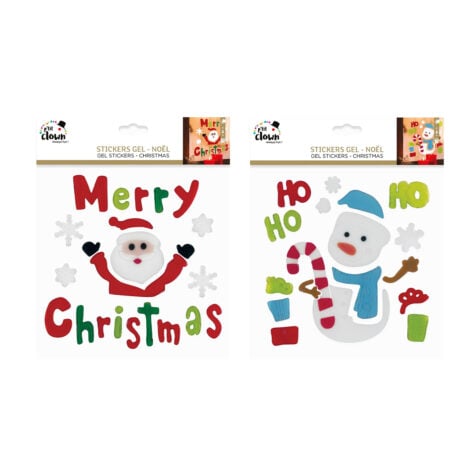 P'tit Clown DIY Christmas Gel Sticker