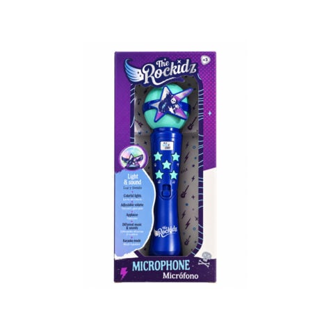 The Rockidz Karaoke Microphone With Sound And Light Functions