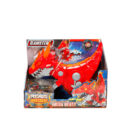 რობოტი ხმით/ნათებით მანქანით 42 სმ Mega Beast Robo Teamsterz HTI Toys