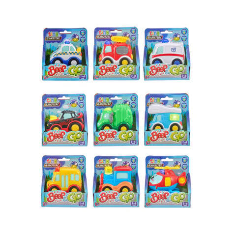 HTI Toys-Tiny Teamsterz Beep & Go Single Vehicle