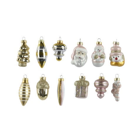 Kaemingk Christmas Tree Toy Set Box 5 CM 1x12