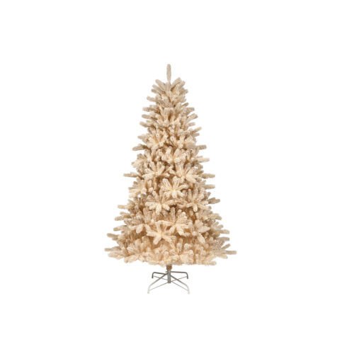 Kaemingk Cozy Christmas Tree Flocked Cream White Height 1.8 M/Diameter 1.16 M