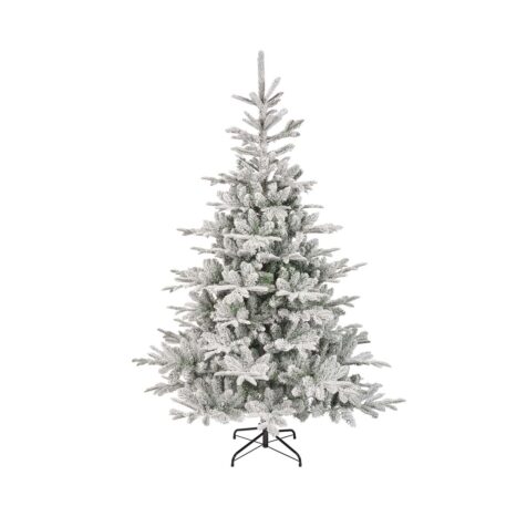 Kaemingk Kiens Christmas Tree Green Snowy Height 2.1 M/Diameter 1.23 M