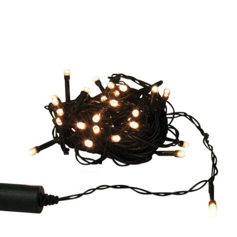 Light Creations Essential Line Novalight Christmas Lights With 40 Led Arizona White Light And 6 M Green Cable