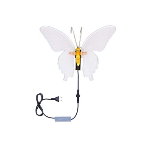 Lotti Xmas King Butterfly BFY 40 CM With Moving Wings 246 LEDs Warm White Light