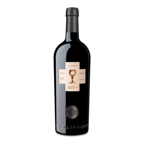 ღვინო წითელი მშრალი Cubardi Primitivo 0.75 ლ Schola Sarmenti