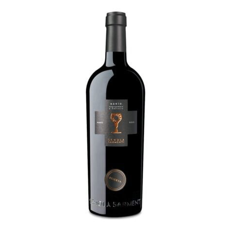 ღვინო წითელი მშრალი Nerìo Riserva 0.75 ლ Schola Sarmenti