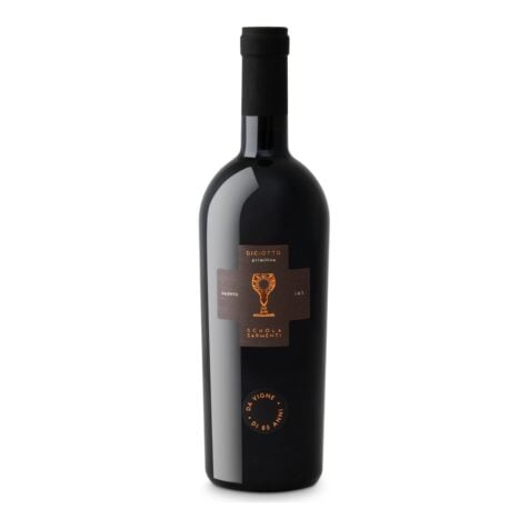 ღვინო წითელი მშრალი Diciotto Primitivo 0.75 ლ Schola Sarmenti