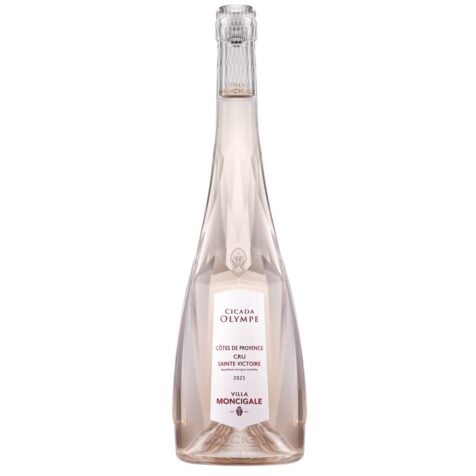 ღვინო ორგანული ვარდისფერი მშრალი Cicada Olympe Rosé 2025 0.75 ლ Villa Moncigale