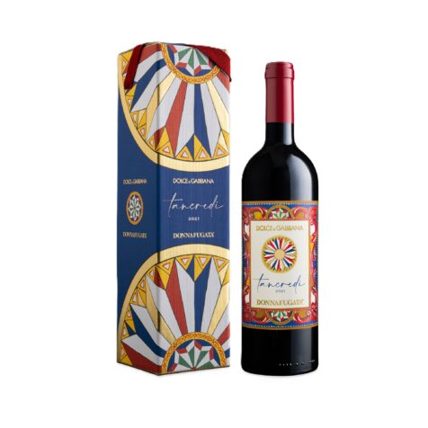 ღვინო წითელი მშრალი Tancredi Dolce&Gabbana 2021 0.75 ლ Donnafugata